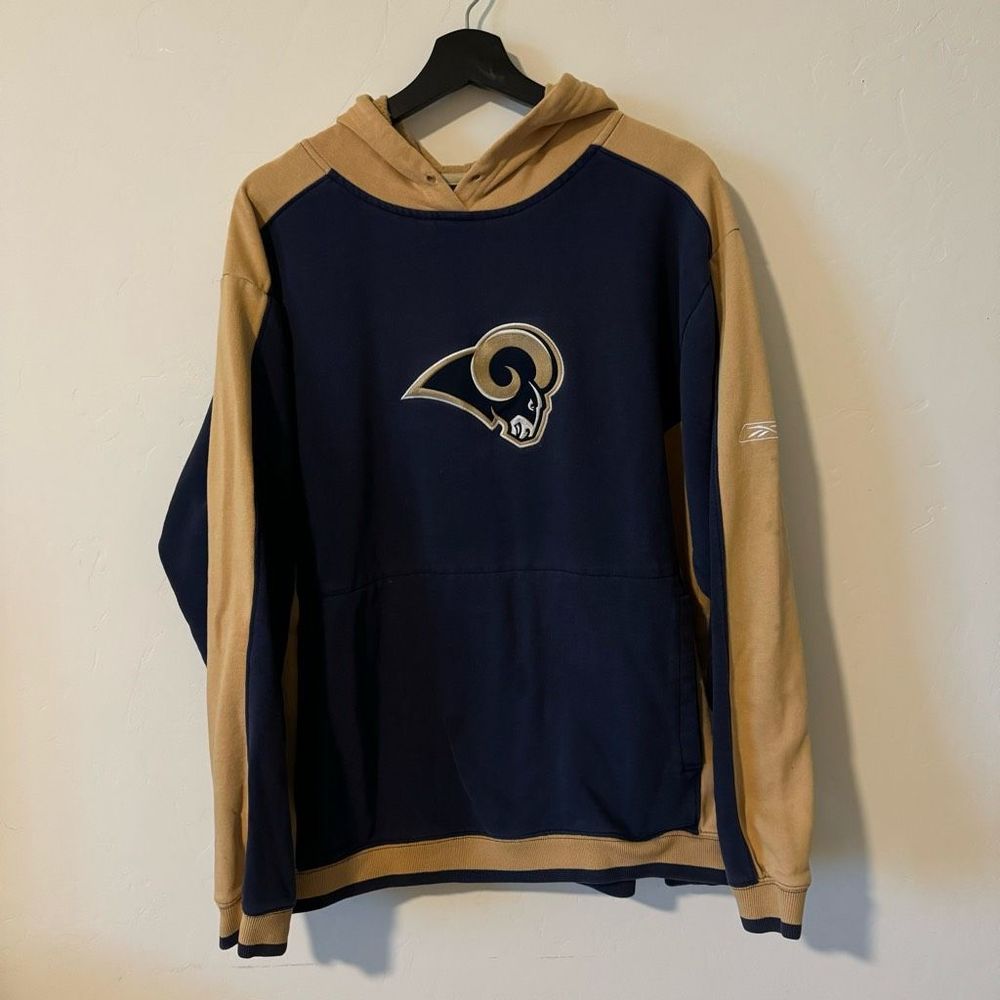 St. Louis rams vintage hoodie Y2K men’s large